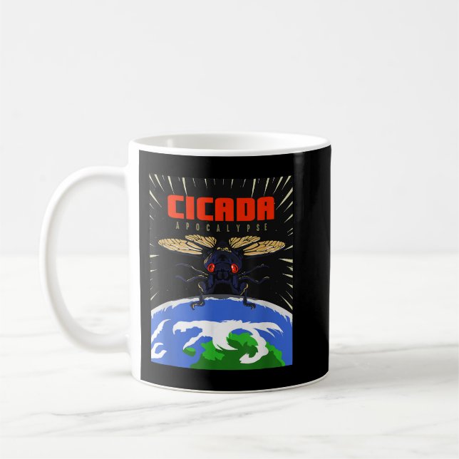 Mug Cicada Apocalypse Brood X Invasion Canada (Gauche)