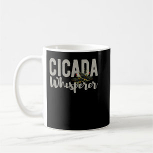 Mug Cicada Whisperer Entomologiste Bug Lover Brood X C