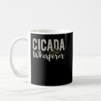 Mug Cicada Whisperer Entomologiste Bug Lover Brood X C