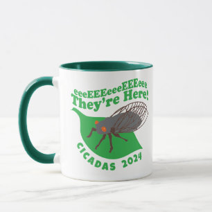 Mug Cicadas 2024 Ils sont ici
