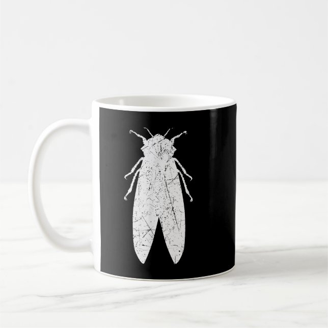 Mug Cicadas Brood X Summer Magicicada Funny Retro Cic (Gauche)