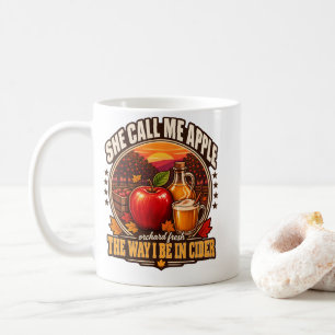 Mug Cidre de Pomme Elle M'appelle Pomme Comme Je Suis 