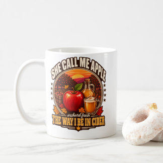 Mug Cidre de Pomme Elle M'appelle Pomme Comme Je Suis