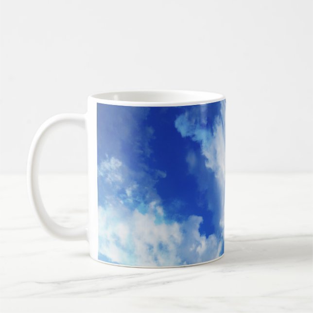 Mug Ciel abstrait vibrant (Gauche)