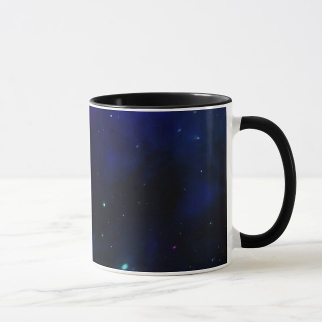 Mug Ciel bleu de minuit avec des étoiles (Droite)