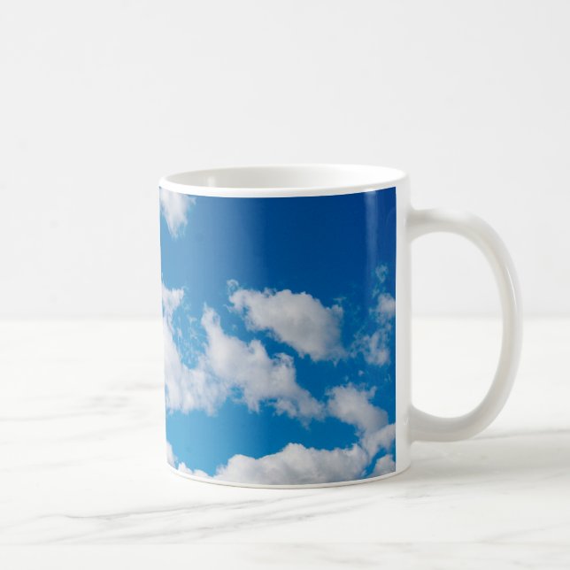Mug Ciel bleu lumineux (Droite)