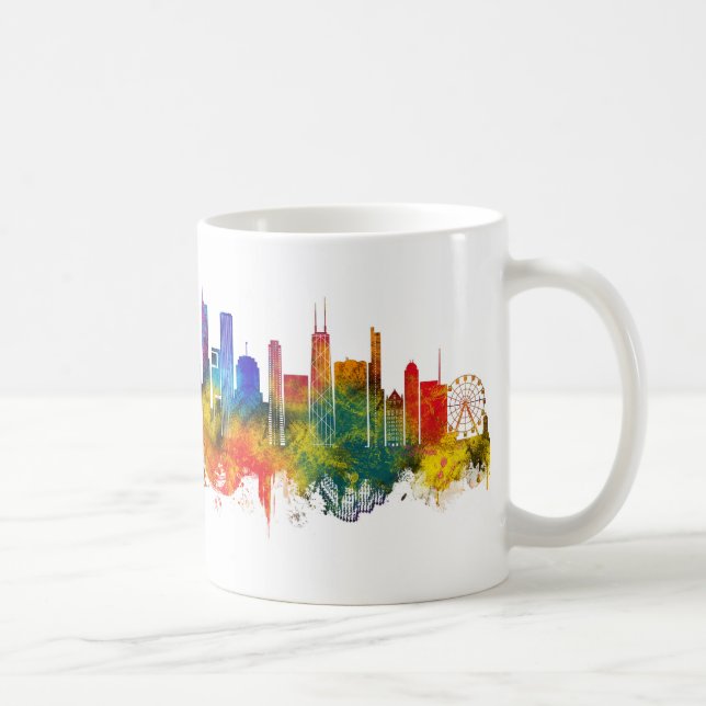 Mug Ciel de Chicago Illinois (Droite)