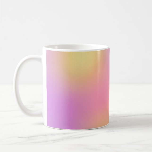 Mug Ciel de coucher de soleil Abstrait (Gauche)