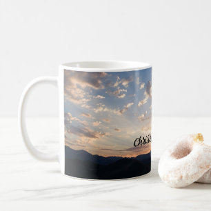 Mug Ciel de coucher de soleil personnalisé