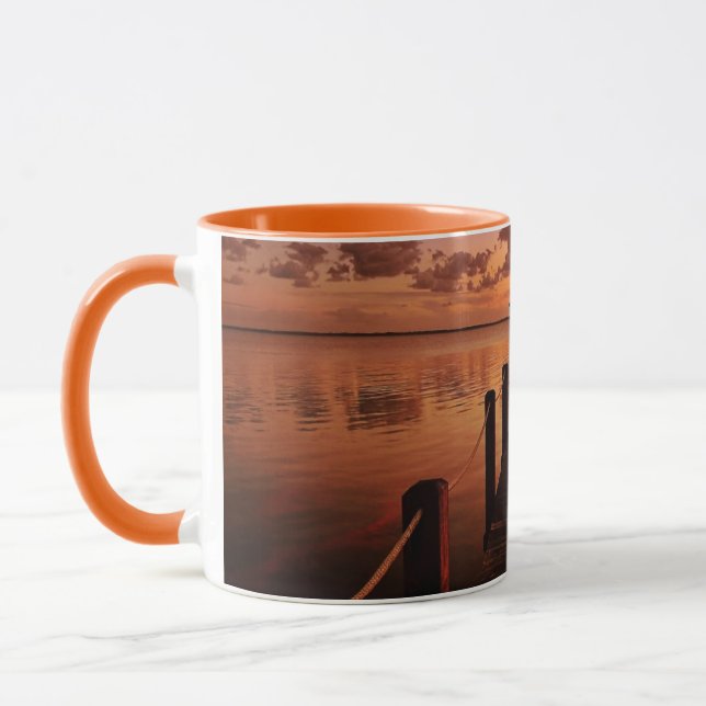 Mug Ciel de coucher du soleil (Gauche)