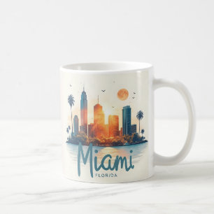 Mug Ciel de Miami City Floride