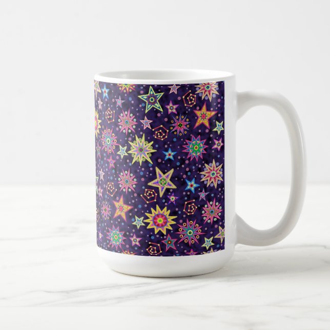 Mug Ciel étoilé de l'art folklorique (Droite)
