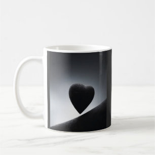 Mug Ciel nocturne en forme de coeur clair de lune
