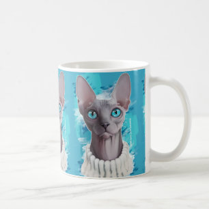 Mug Cieux dans les yeux (chat de Sphynx)