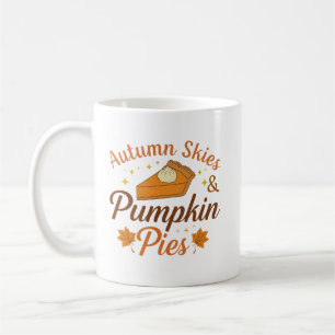 Mug Cieux d'automne et tartes à la citrouille