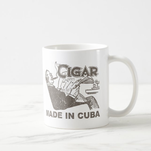 Mug Cigare fabriqué au Cuba (Droite)