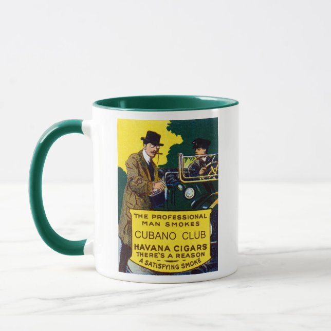 Mug Cigares Club Cubano vintages (Gauche)