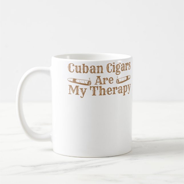Mug Cigares Cubains Fumeur Tabac Cubano Cigarette Cuba (Gauche)
