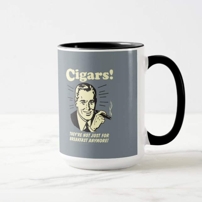 Mug Cigars : Plus Que Le Petit Déjeuner (Droite)