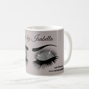 Mug Cils - argent de gris de Smokey