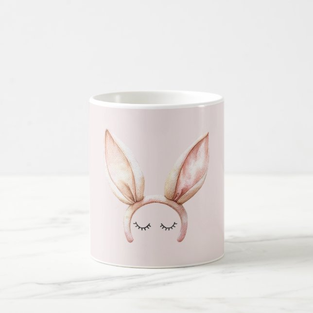 Mug Cils Oreilles de Lapin Rose (Centre)