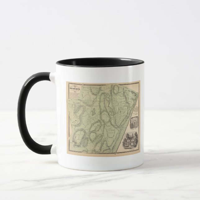 Mug Cimetière de Woodlawn (Gauche)