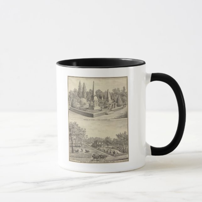 Mug Cimetière Sacto, res Woodland (Droite)
