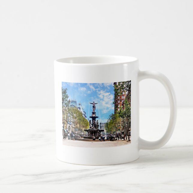 Mug Cincinnati OH - Fontaine Tyler-Davidson c1906 (Droite)