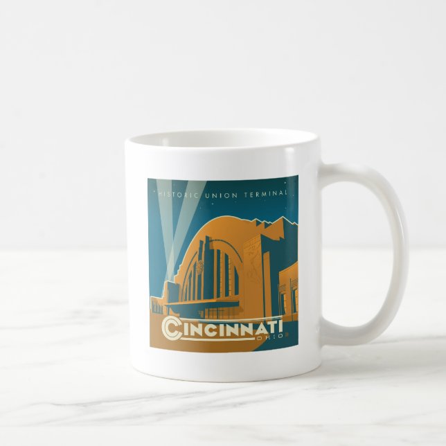 Mug Cincinnati, Ohio | Terminal Union historique (Droite)