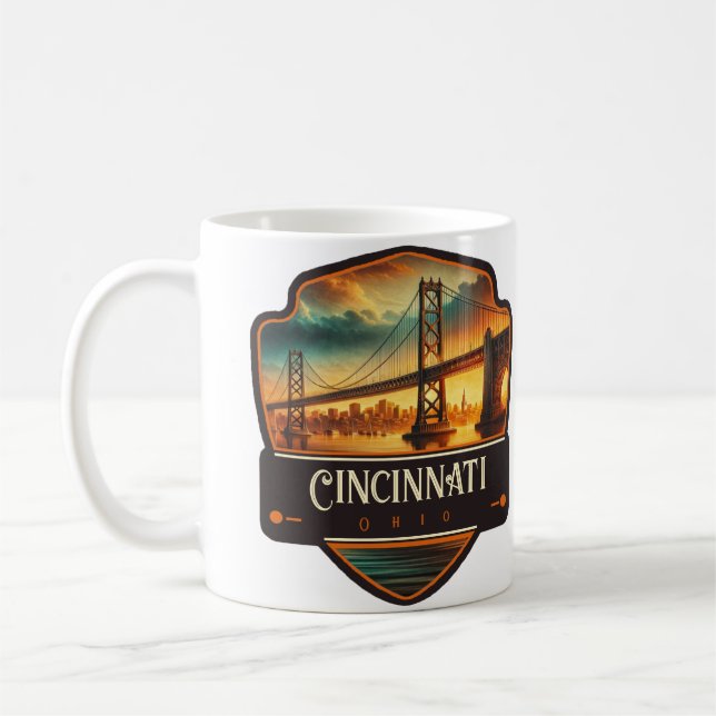 Mug Cincinnati, Ohio | VINTAGE (Gauche)