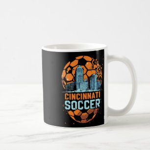 Mug Cincinnati Soccer City Skyline Cool Cincy 513 
