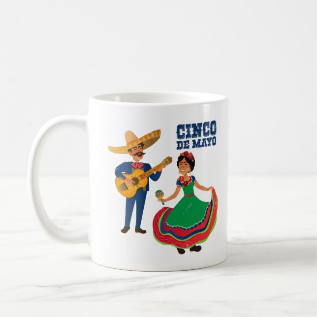 Mug Cinco de mayo cactus - Cinco De Mayo (Gauche)