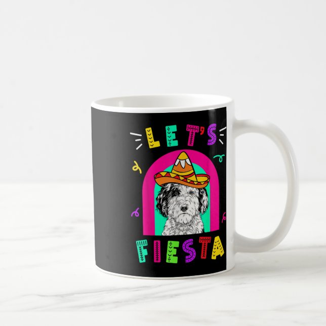 Mug Cinco De Mayo Chien Fêtons Camisa 5 De Mayo Me (Droite)