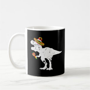 Mug Cinco De Mayo Dinosaur Sombrero Costume Pour Homme
