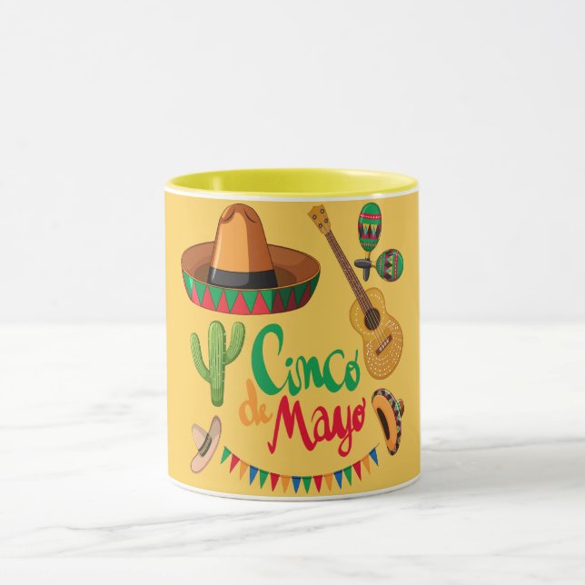 Mug Cinco de Mayo – Fiesta mexicaine festive  (Centre)