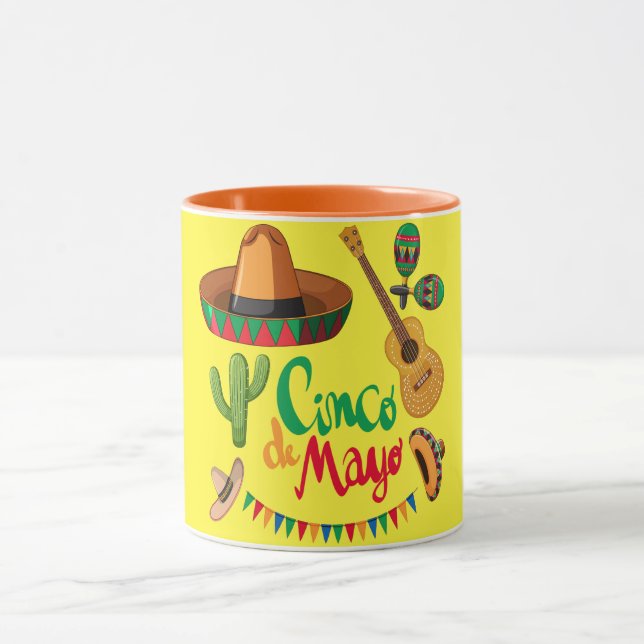 Mug Cinco de Mayo – Fiesta mexicaine festive  (Centre)