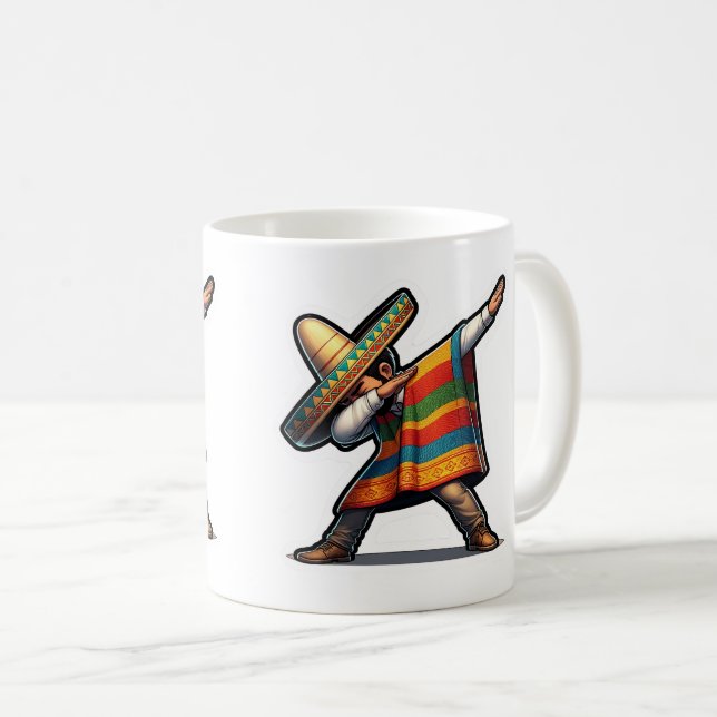 Mug Cinco de Mayo Man (Devant droit)