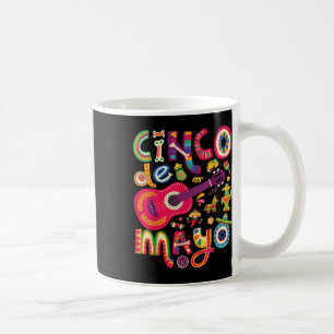 Mug Cinco De Mayo Tee, Mexique Taco Guitar Fiesta Cinc