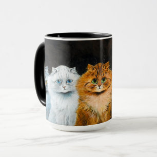 Mug Cinq chats de Louis Wain