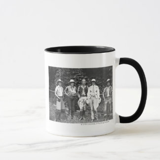 Mug Cinq femmes au ranch de type