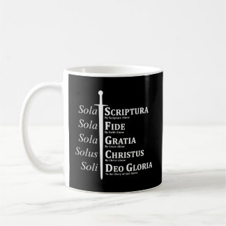 Mug Cinq Solas chrétiens réformés
