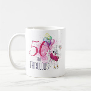 Mug Cinquante ans et Fabuleux Chien aux Ballons