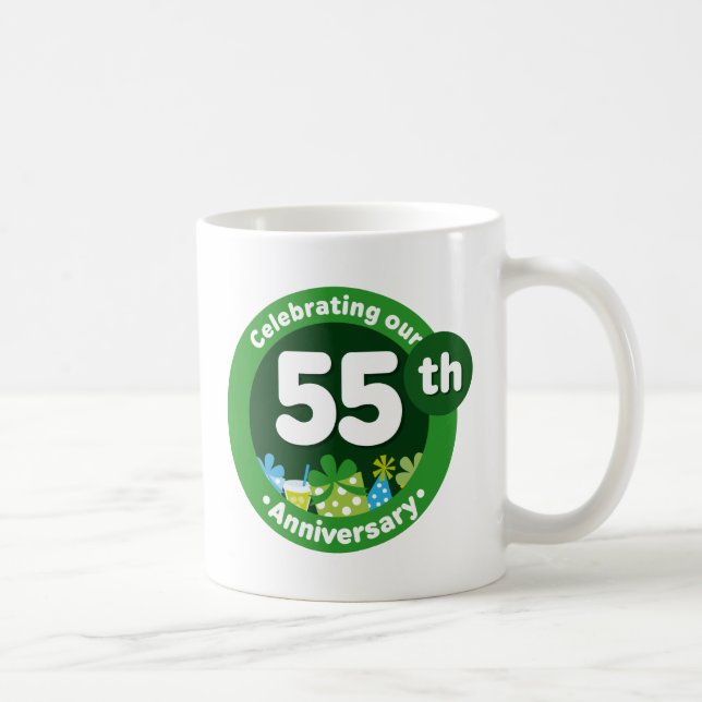 Mug cinquante-cinquième Anniversaire (Droite)