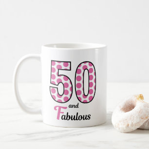 Mug Cinquante et fabuleux 50e anniversaire