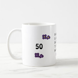 Mug Cinquantième anniversaire