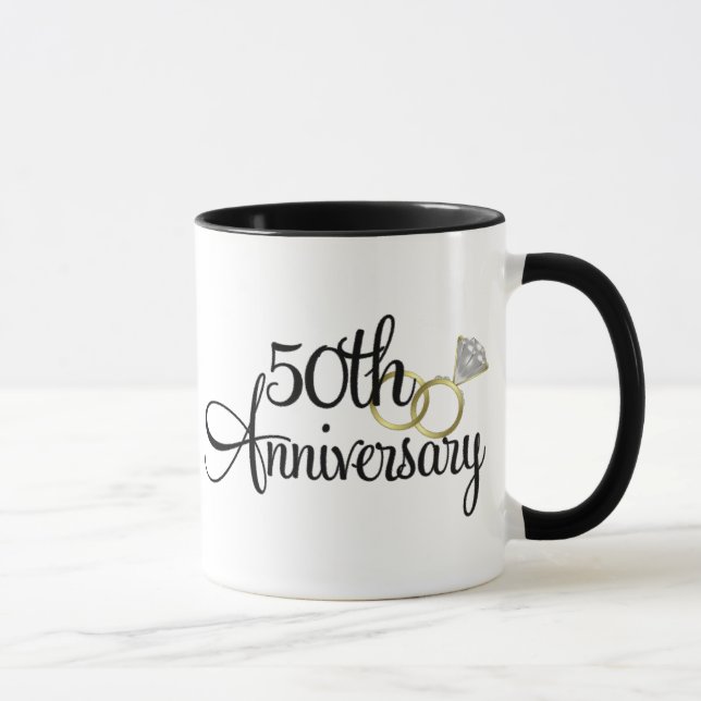 Mug cinquantième Anniversaire (Droite)