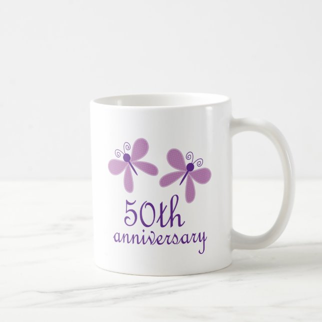 Mug cinquantième Anniversaire de mariage (Droite)