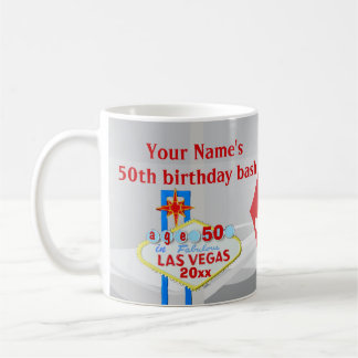 Mug Cinquantième matrices d'Affiche de bienvenue de