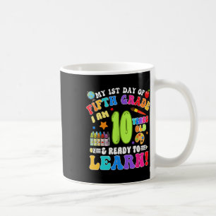 Mug Cinquième 5e année premier jour d'école garçons fi
