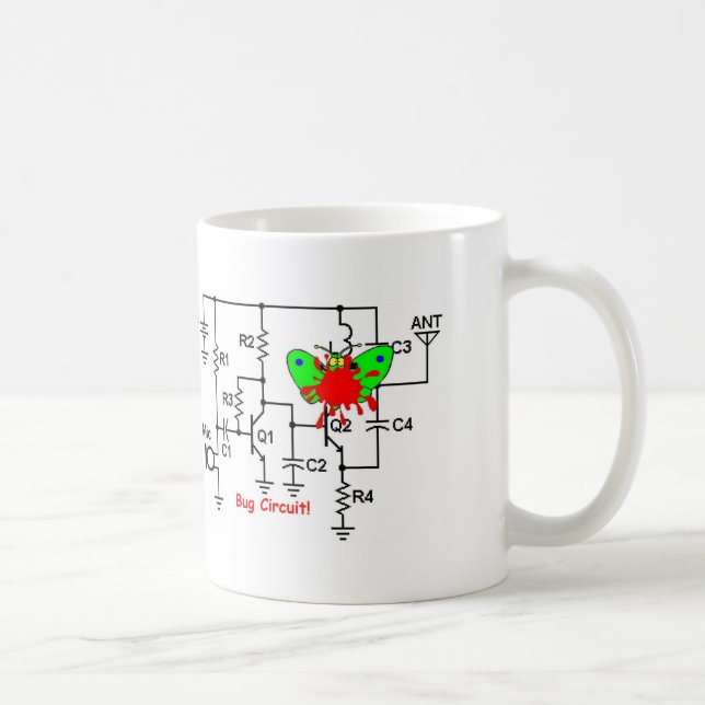 MUG CIRCUIT D'INSECTE (Droite)